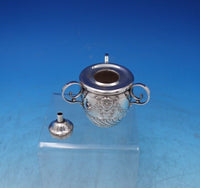 Gorham Sterling Silver Lighter / Cigar Table Lighter with Masks #3638 (#6854-2)