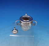 Gorham Sterling Silver Lighter / Cigar Table Lighter with Masks #3638 (#6854-2)