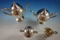 Puritan by Gorham Sterling Silver Tea Set 4pc (#2509)