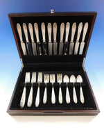 Wedgwood by International Sterling Silver Flatware Set for 12 Service 48 Pieces