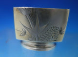 Japanese by Gorham Sterling Silver Master Salt Dish Moth Aesthetic (#6243)