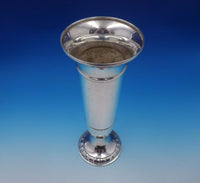 Hunt Club by Durgin-Gorham Sterling Silver Trumpet Vase #803 14" x 5" (#4931)