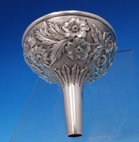 Repousse by Jacobi and Jenkins Sterling Silver Wine Funnel 3 1/4" x 3" (#7639)