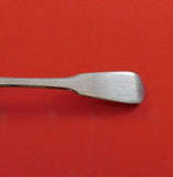 Thomas Davis English Georgian Sterling Silver Salt Spoon Master Gold Washed 4"
