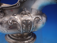 Gorham Sterling Silver Gravy Boat A1030 with Flowers Date Mark 1899 Old (#6935)