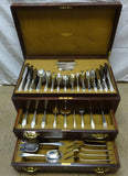 Clinton by Tiffany & Co. Sterling Silver Dinner Flatware Set 207 Pcs Fitted Box