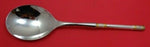 Aegean Weave Gold by Wallace Sterling Silver Casserole Spoon HHWS Custom 11 1/2"