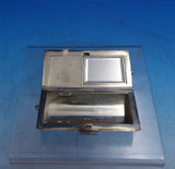 Austrian .935 Silver Compact with Gold Washed Interior Engraved 3 3/8" (#7011)