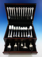 French Regency by Wallace Sterling Silver Flatware Set for 12 Service 66 pieces
