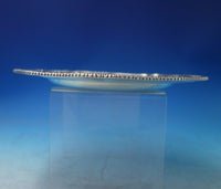 Gadroon by Unknown English/Irish Sterling Silver Charger Plate w/ Crest (#5717)