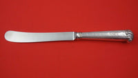 English Georgian Sterling Silver Dinner Knife unreadable w/ engraved boar 10"