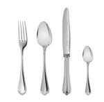 Spatours by Christofle Paris Silver Plate Flatware Set 48 Piece with Chest New