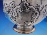 1728 Georgian English Sterling Silver Round Sauce Bowl with Cover (#4306)