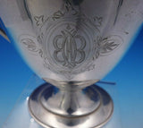 Ford and Tupper Sterling Silver Cream Pitcher w/Applied 3-D Bird on Cube (#3658)