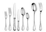 Marly by Christofle Paris France Silver Plate Ruche Flatware Set 38 Pieces New