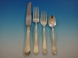 Lotus by Watson Sterling Silver Flatware Set for 8 Service 44 pieces