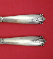 Akkeleje by Georg Jensen Sterling Silver Condiment Set with Bone 2pc 6 1/2"