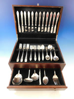 Lady Claire by Stieff Sterling Silver Flatware Set for 12 Service 66 pieces