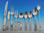 Georgian by Towle Sterling Silver Flatware Set for 12 Service 140 pcs Dinner