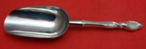 Silver Swirl by Wallace Sterling Silver Ice Scoop HHWS  Custom Made 9 1/2"