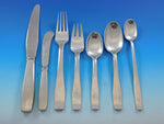 Plata by Georg Jensen Stainless Steel Flatware Set Service 62 pcs Estate