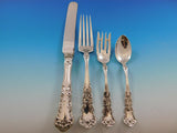 Pansy by International Sterling Silver Flatware Service for 8 Set 50 pcs Dinner