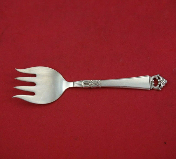 Danish Crown by Frigast Sterling Silver Sardine Fork 5 1/2" Silverware Heirloom