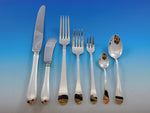 Hannah Hull by Tuttle Sterling Silver Flatware Set for 12 Service 92 pcs Dinner