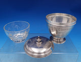 Palmette by Tiffany and Co Sterling Silver Caviar Dish with Glass Liner (#7402)