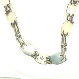 Georg Jensen #1 Flower Leaf .830 Silver Necklace (#J5305)