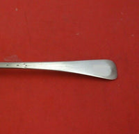 Round by W. Moulton III Coin Silver Iced Tea Spoon circa 1790 7 1/2" Heirloom