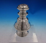 Austrian Sterling Silver Muffineer w/ Fancy Engraved Pierced Top c.1840s (#4073)