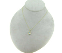 14k Yellow Gold 1.79 Carat Fine Genuine Natural Moonstone Pendant (#J4898)