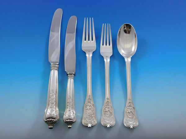 Rosenborg by Michelsen Sterling Silver Flatware Set for 10 Service 55 Pcs Dinner