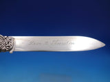 Coin Silver Folding Pocket Knife Floral Motif and Scrollwork Vintage (#6680)