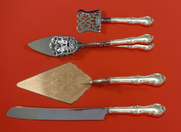 Joan of Arc by International Sterling Silver Dessert Serving Set 4pc Custom Made