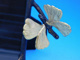 Butterfly Ginkgo by Michael Aram Natural and Oxidized Brass 5x7 Photo Frame New