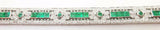 18K Gold 4.90ct Genuine Natural Emerald and 1.20ct Diamond Bracelet (#C3384)