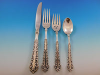 Venetian Scroll by Oneida Sterling Silver Flatware Set for 12 Service 65 pieces