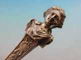 Bust by Gorham Coin Sterling Silver Buffet Fork 11" Figural Museum Quality