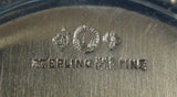 Baltimore Rose by Schofield Sterling Silver Butter Pat #404 3 1/2" (#2862)