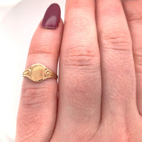 10k Yellow Gold Vintage Child's Ring (#J5691)