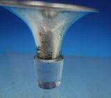 Sterling Silver and Glass Bottle Stopper Round #177 2" x 2" (#6844)