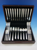 Diamond Star by Stieff Sterling Silver Flatware Set Service 59 pc Midcentury Mod