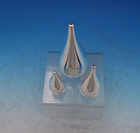 Swedish Modern by Allan Adler Sterling Silver Salt Pepper Sugar Shaker 3pc #6908