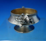 Birds Nest by Gorham Coin Silver Master Salt Dip Figural Birds #710 (#6245)