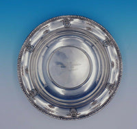 Rose Point by Wallace Sterling Silver Fruit Bowl Ruffled 10 1/4" #4215 (#3223)