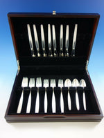 Cypress by Georg Jensen Sterling Silver Flatware Set Service 32 pcs Dinner