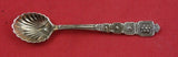 Unknown by Tiffany and Co Sterling Silver Salt Spoon shell fancy Viking  2 7/8"