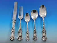 American Beauty by Shiebler Sterling Silver Flatware Set 1 Service 59 pcs Dinner